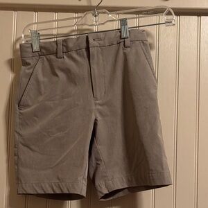 Vineyard Vines Kids Formal Taupe Shorts